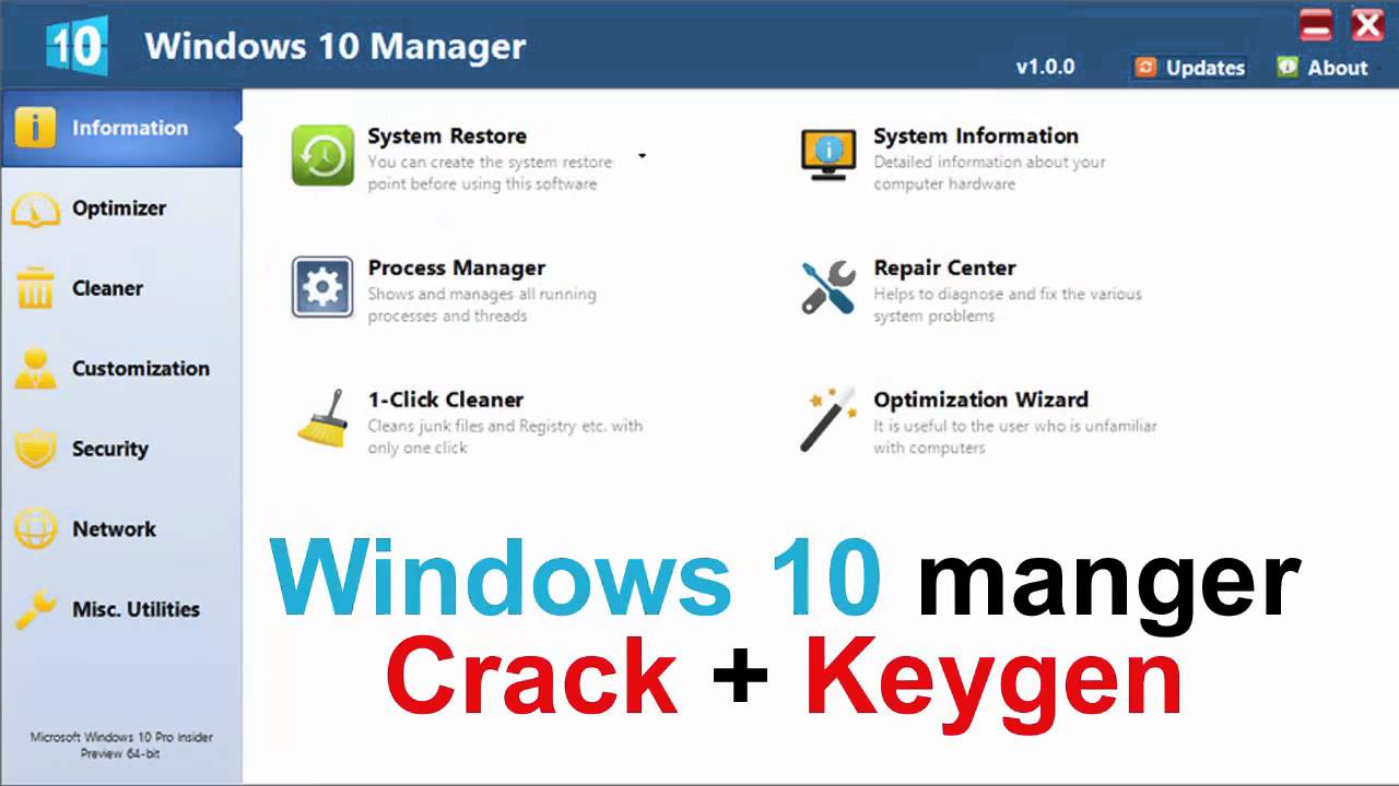 hot key manager windows 10